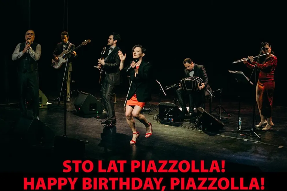 Koncert: Sto lat Piazzolla! – San Luis Tango (ARG) i Magdalena Lechowska (PL)