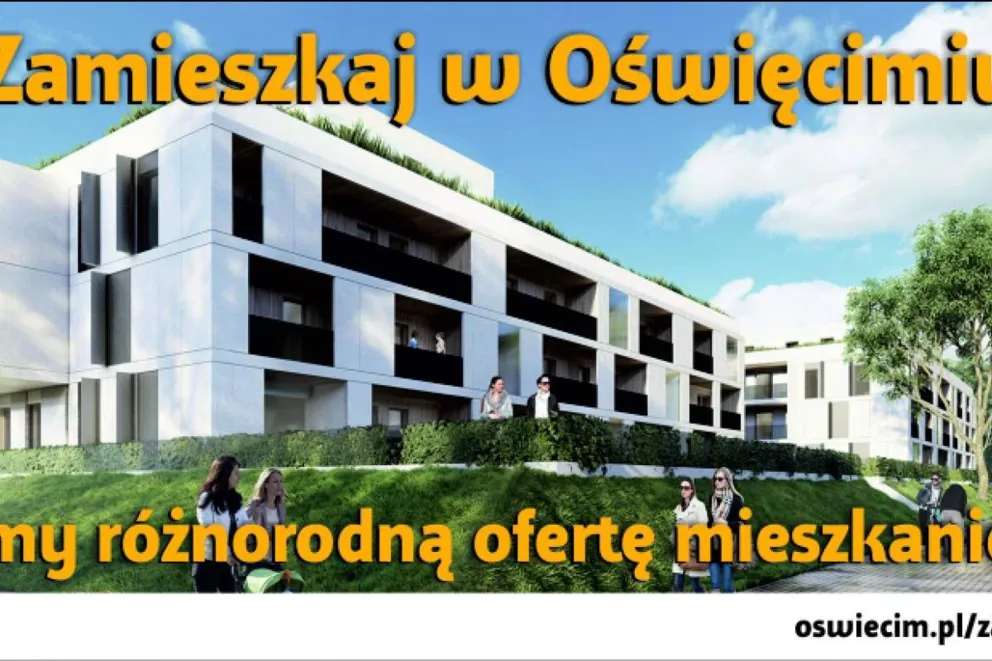 Miasto Oświęcim zachęca na billboardach, by w nim zamieszkać