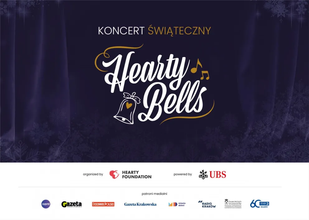 Charytatywny koncert HEARTY BELLS. Wysłuchaj świątecznych piosenek i pomóż dzieciom