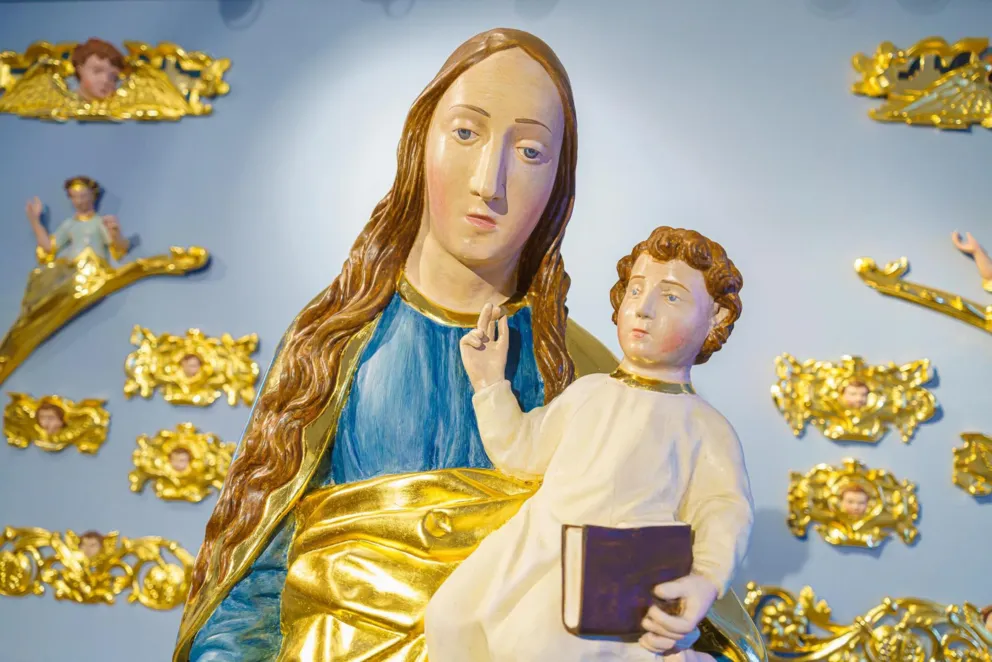 Nowy Sącz. Wystawa rzeźb z ołtarza Bazyliki św. Małgorzaty