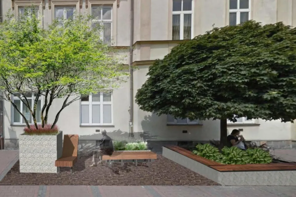 Na wiosnę na ulicy Wałowej w Tarnowie mają powstać parklety