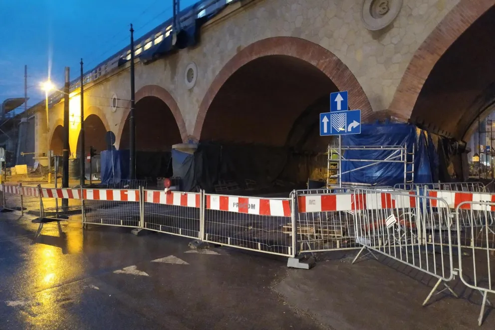W poniedziałek tramwaje i autobusy wracają na ulicę Grzegórzecką w Krakowie
