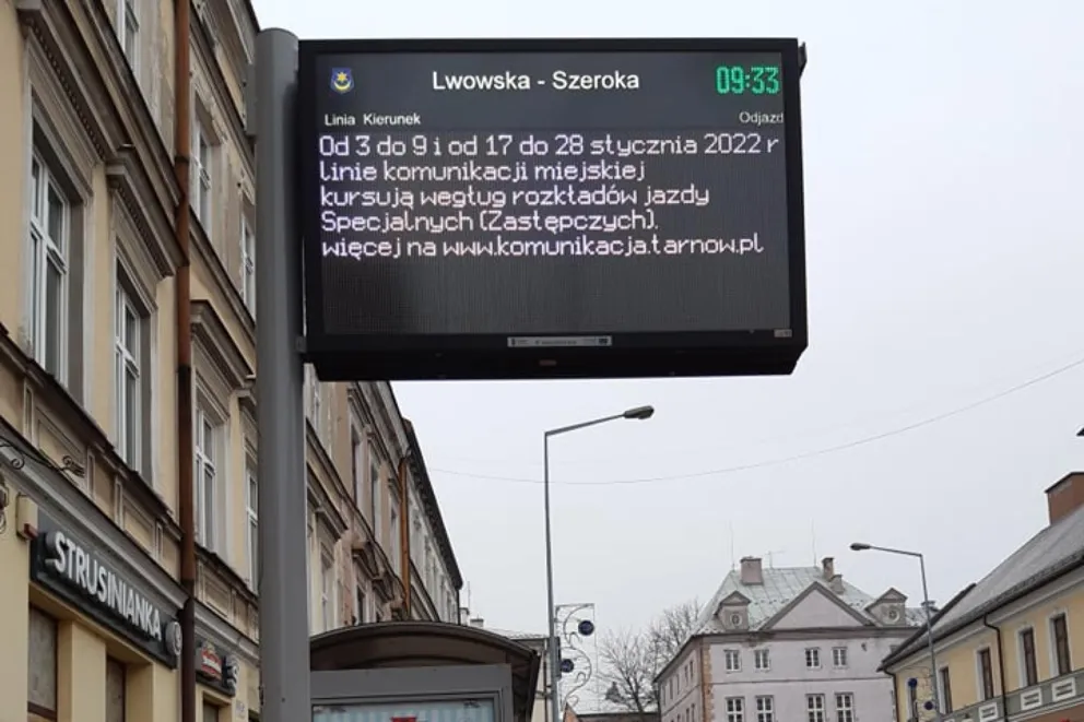 Od poniedziałku wraca ograniczony o prawie 1/3 rozkład jazdy autobusów w Tarnowie
