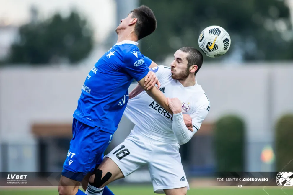 Ekstraklasa piłkarska – Wisła Kraków – Karabach 0:0 w sparingu