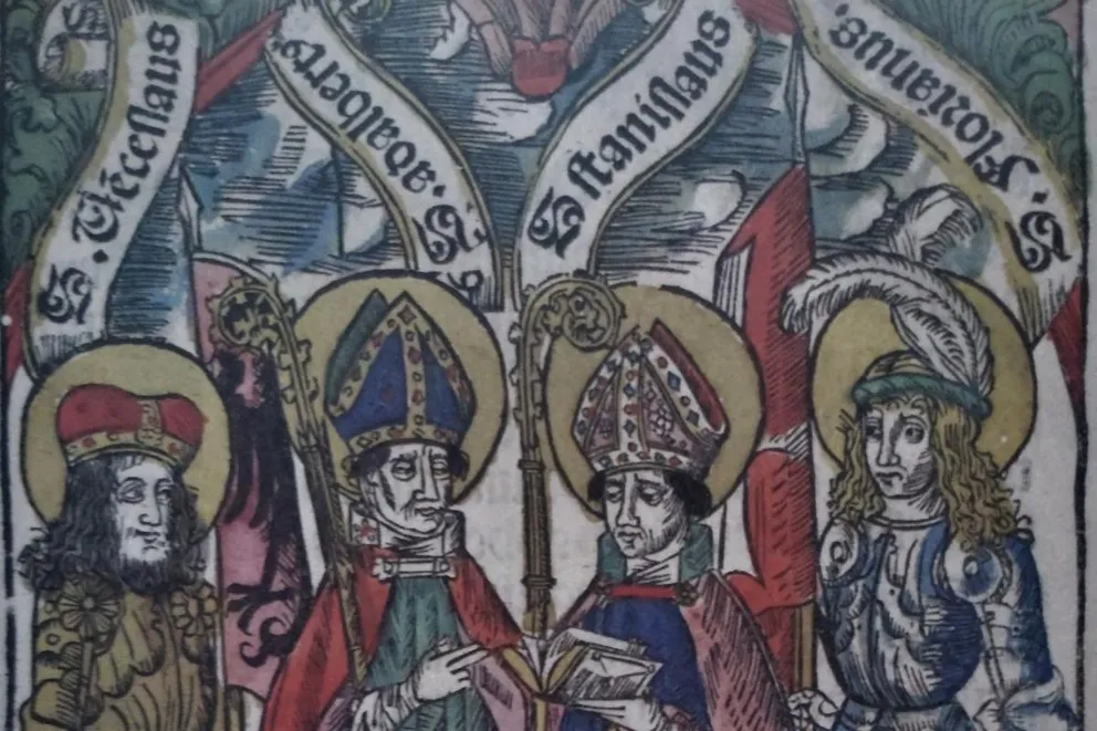 Znak władzy, spójności państwa, bogobojności czyli święci patroni Królestwa Polskiego  