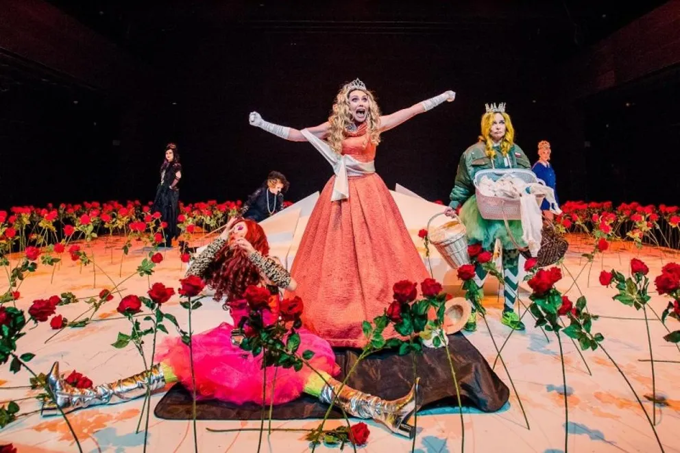 Spektakl "Wojna polsko-ruska" w Teatrze im. Juliusza Słowackiego w Krakowie