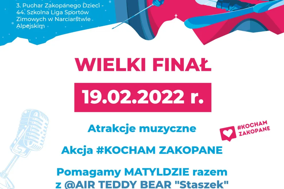 Finał Pucharu Zakopanego, zimowo-karnawałowa zabawa i pomoc dla Matyldy 