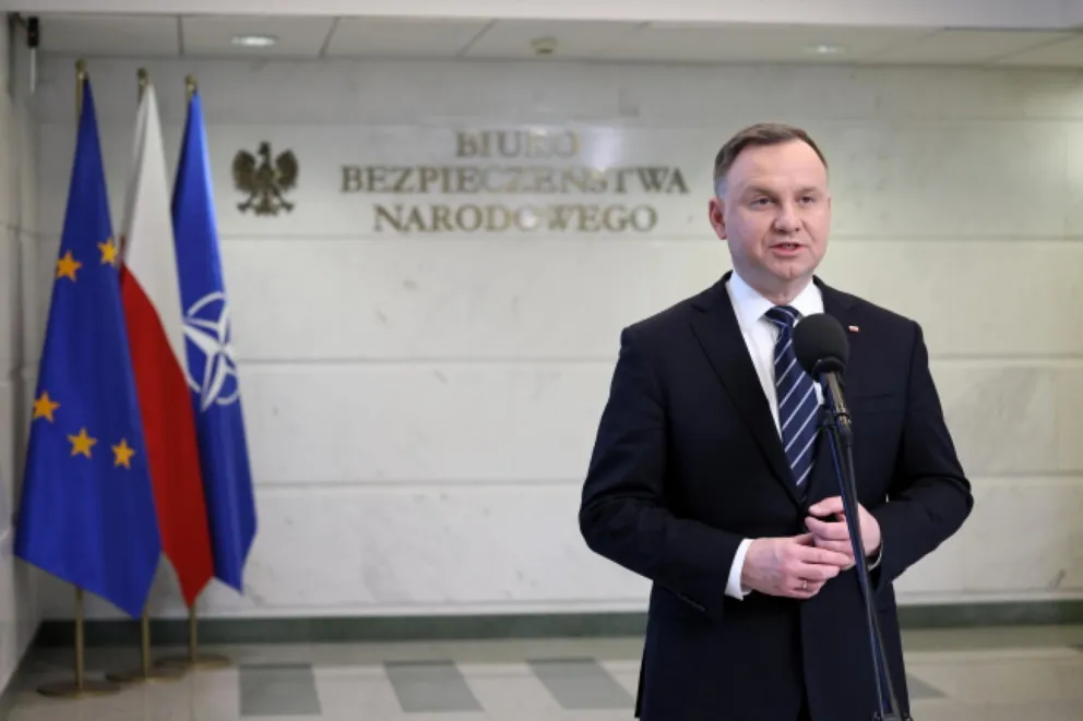 Prezydent: Agresja rosyjska na Ukrainę to punkt zwrotny dla zachodniej wspólnoty; potrzebne są dotkliwe sankcje