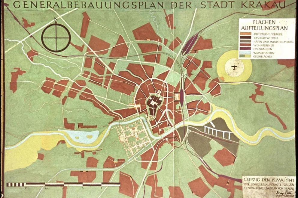 "Niechciana sto­łeczność. Architektura i urbanistyka Krakowa w czasie okupacji niemieckiej 1939-194" w MCK