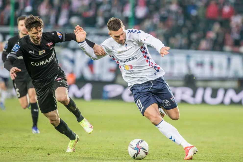 Cracovia nie sprostała Górnikowi w Zabrzu