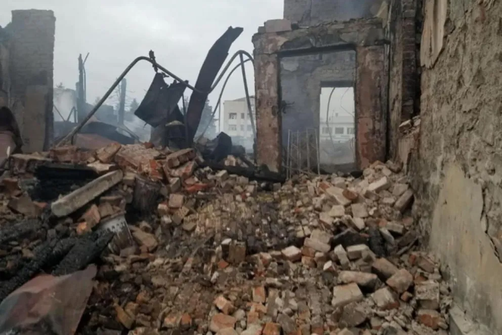 Nocne bombardowania Sumy i Ochtyrki