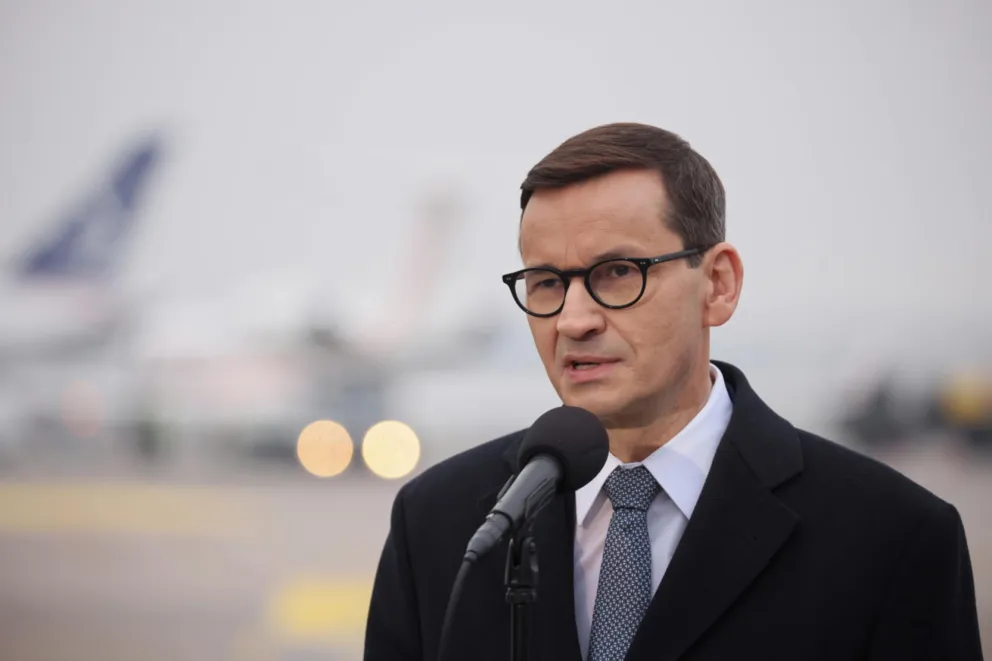 Premier: Putin, Rosjanie mordują niewinnych ludzi - zniszczmy tę machinę wojenną