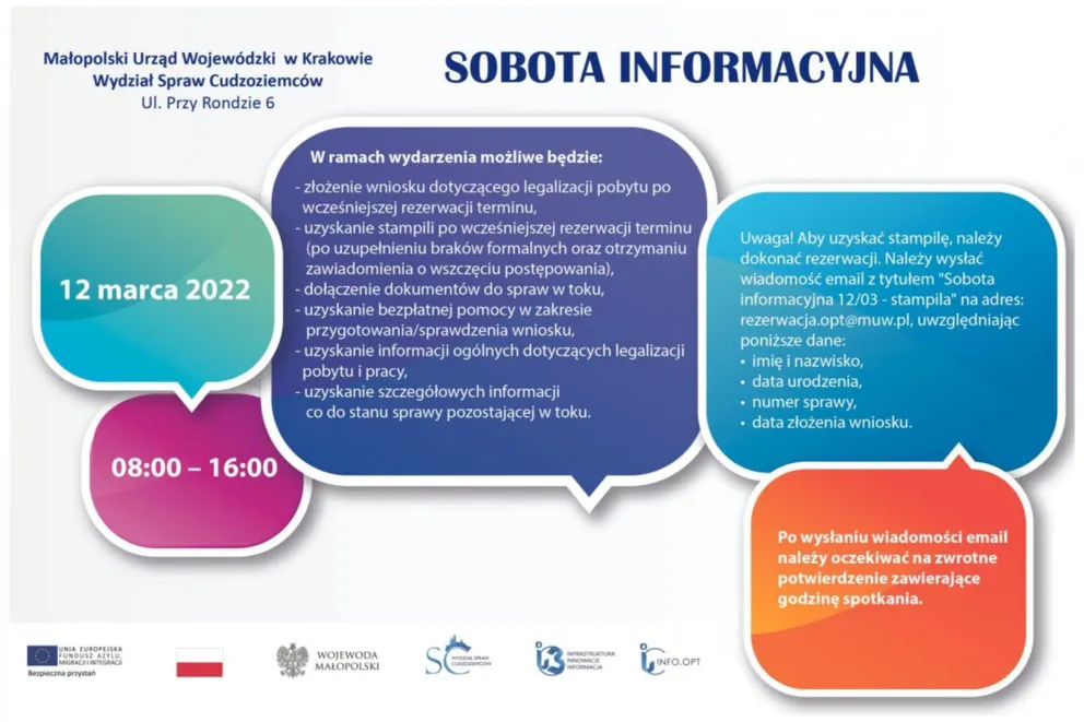 „Sobota informacyjna” w Wydziale Spraw Cudzoziemców