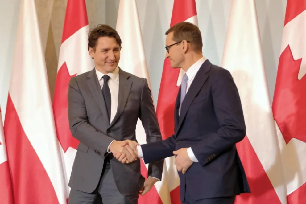 Morawiecki podczas spotkania z Trudeau: musimy być silni i zjednoczeni 
