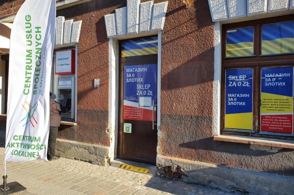 W Myślenicach działa "Sklep za zero złotych"