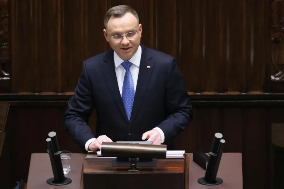Prezydent Andrzej Duda: wolny świat ma dziś twarz prezydenta Zełenskiego 