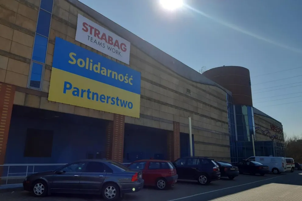 Galeria Plaza w Krakowie jest już gotowa na przyjęcie uchodźców. ZDJĘCIA