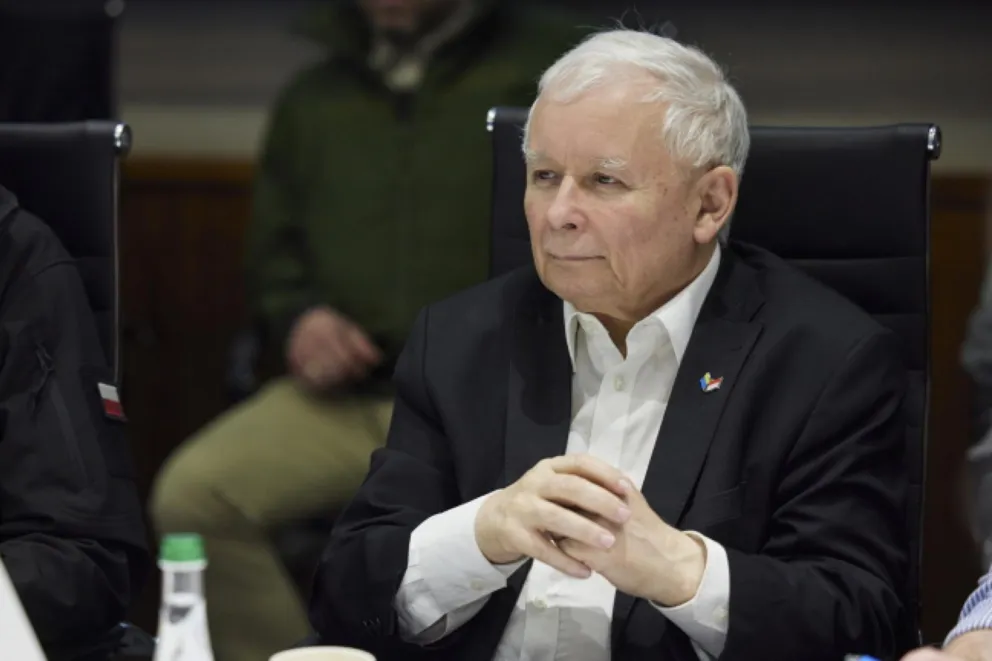 J. Kaczyński w Kijowie: Na Ukrainie potrzebna jest misja pokojowa NATO lub szerszego układu międzynarodowego