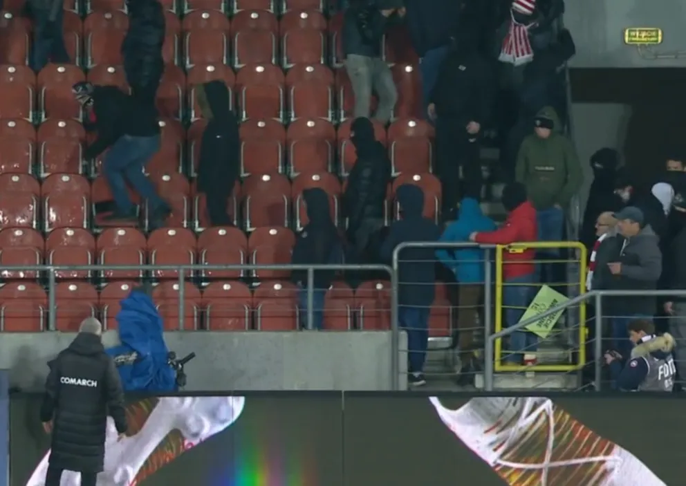 Cracovia ukarana za ekscesy na trybunach