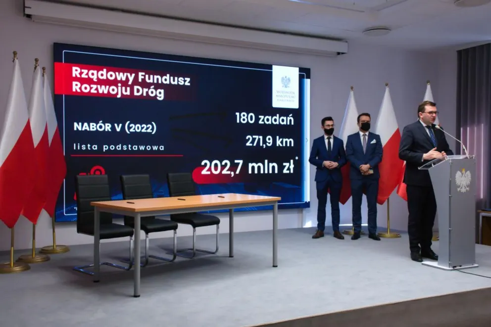 180 zadań drogowych w Małopolsce dofinansowanych, ponad 10 milionów dla powiatu olkuskiego