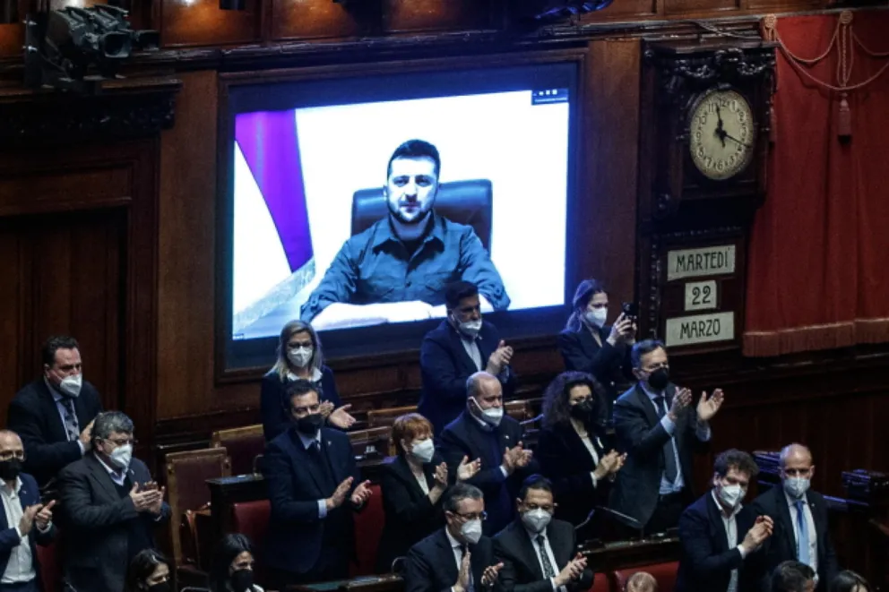 Zełenski dziękuje za międzynarodową pomoc i chce kolejnych sankcji wobec Rosji