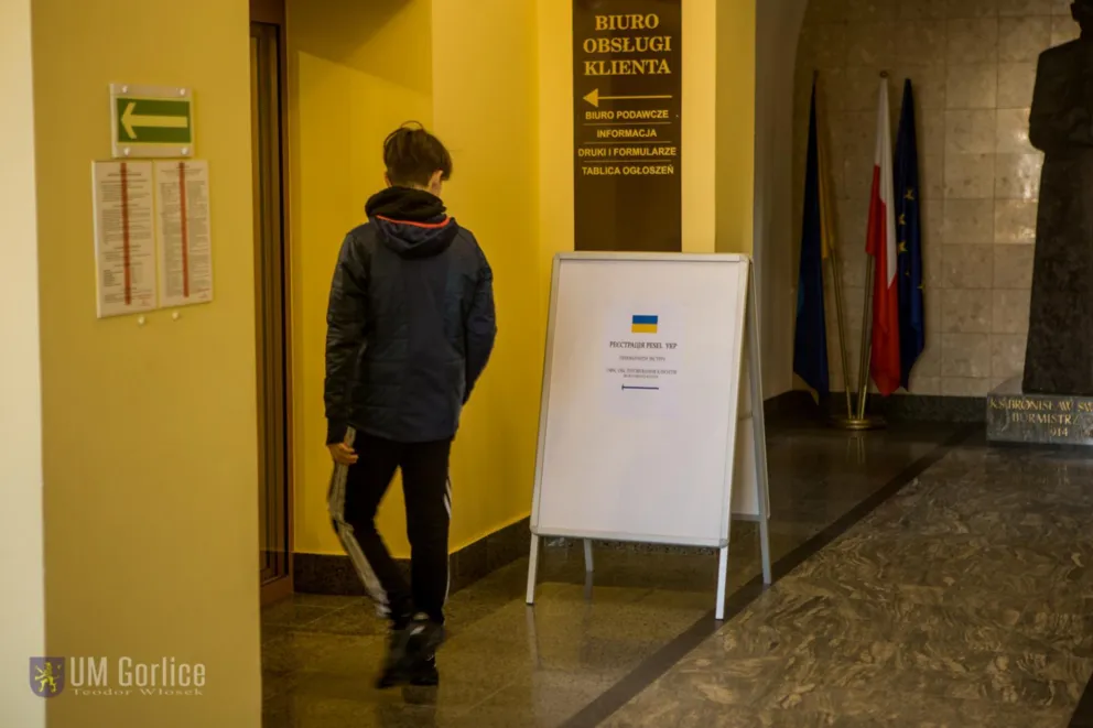 W Gorlicach wydano już kilkadziesiąt numerów PESEL uchodźcom z Ukrainy