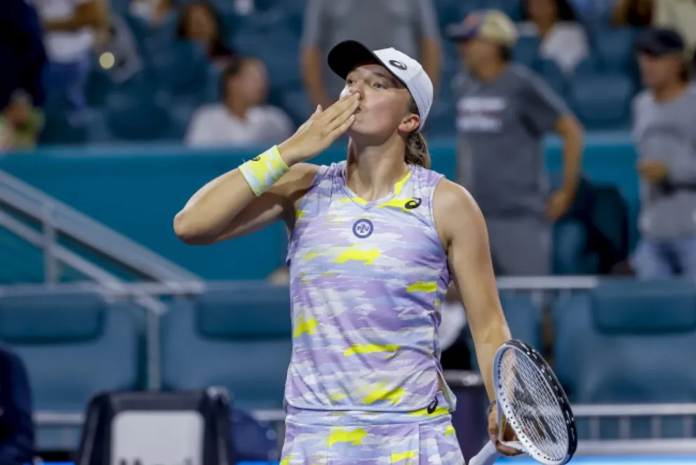 Turniej WTA w Miami: Iga Świątek awansowała do półfinału
