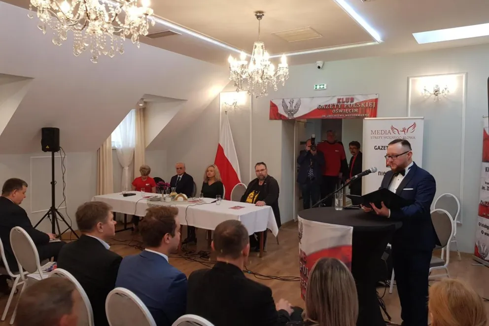 Zbigniew Wassermann został patronem Klubu Gazety Polskiej w Oświęcimiu