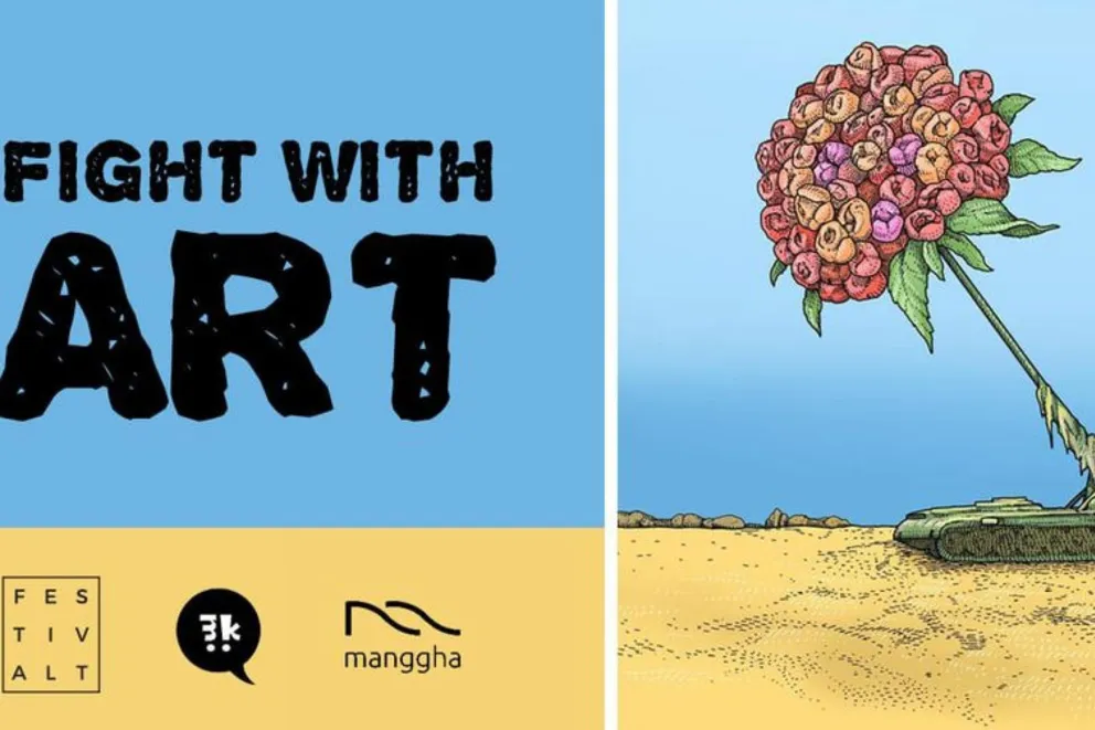 "FIGHT WITH ART" - dla Ukrainy w Muzeum Manggha