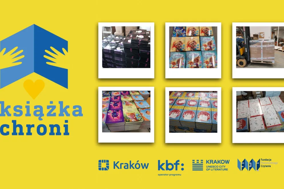 Tir książek dla dzieci uchodźców przyjechał z Ukrainy do Polski