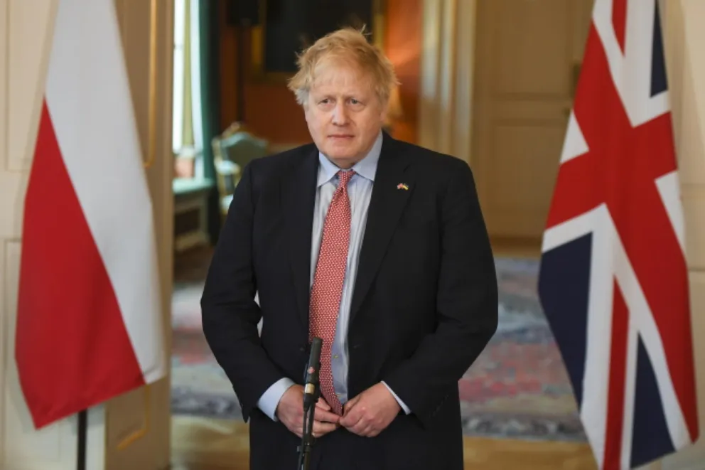 Johnson: składam wyrazy uznania Polakom za pomoc Ukrainie