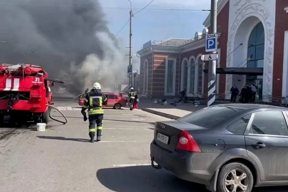  Już 39 osób zginęło w wyniku rosyjskiego ataku na dworzec w Kramatorsku