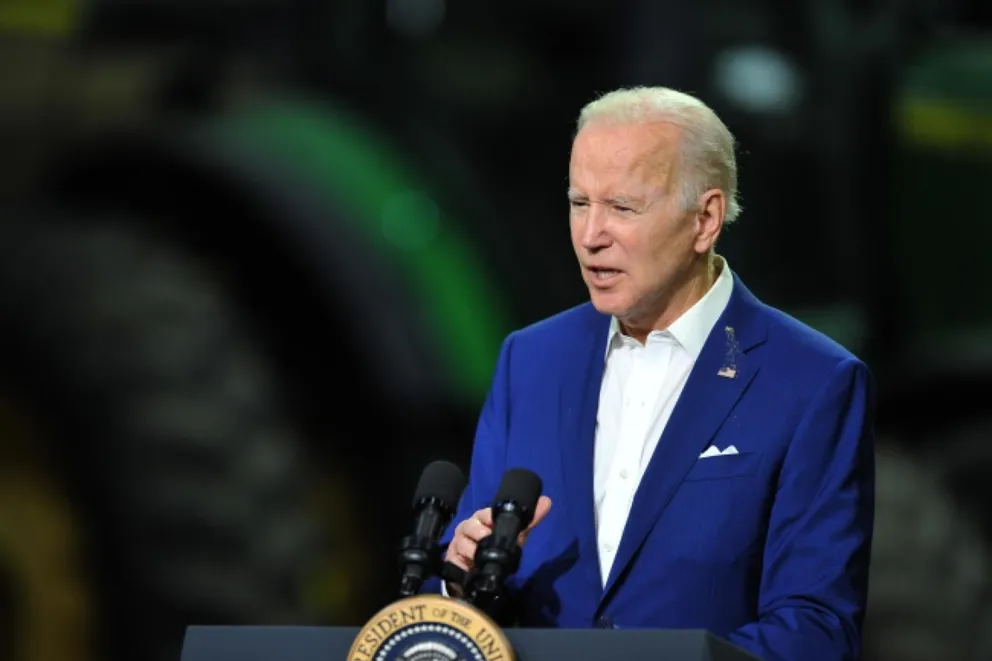 Biden nazwał Putina "dyktatorem, który popełnia ludobójstwo"