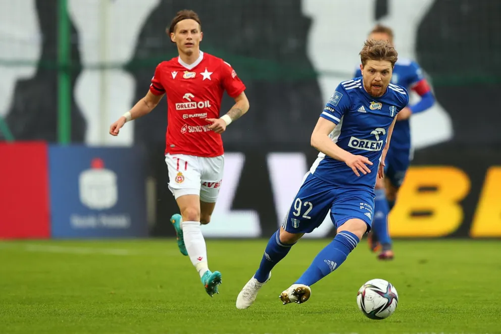Ekstraklasa piłkarska - Wisła Kraków - Wisła Płock 3:4