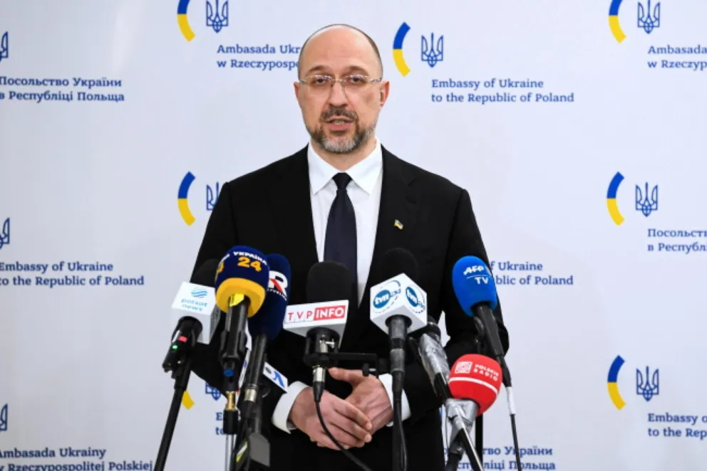 Szmyhal: jeśli sankcje na Rosję będą skuteczne, Ukraina wykona pracę domową i wojna zakończy się jej zwycięstwem