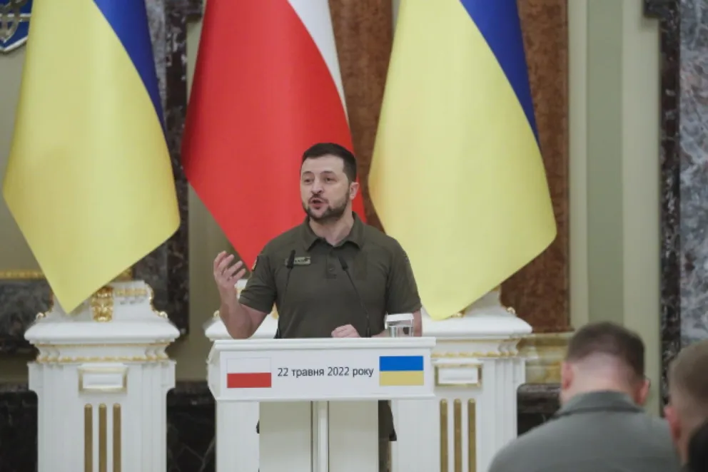 Prezydent Ukrainy: z Putinem mogę rozmawiać tylko o zakończeniu wojny