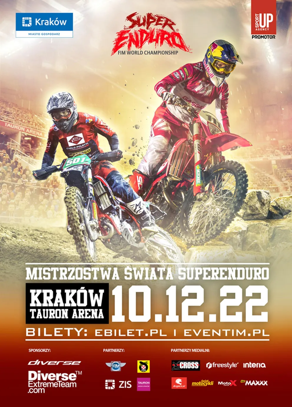 SuperEnduro wraca do TAURON Areny