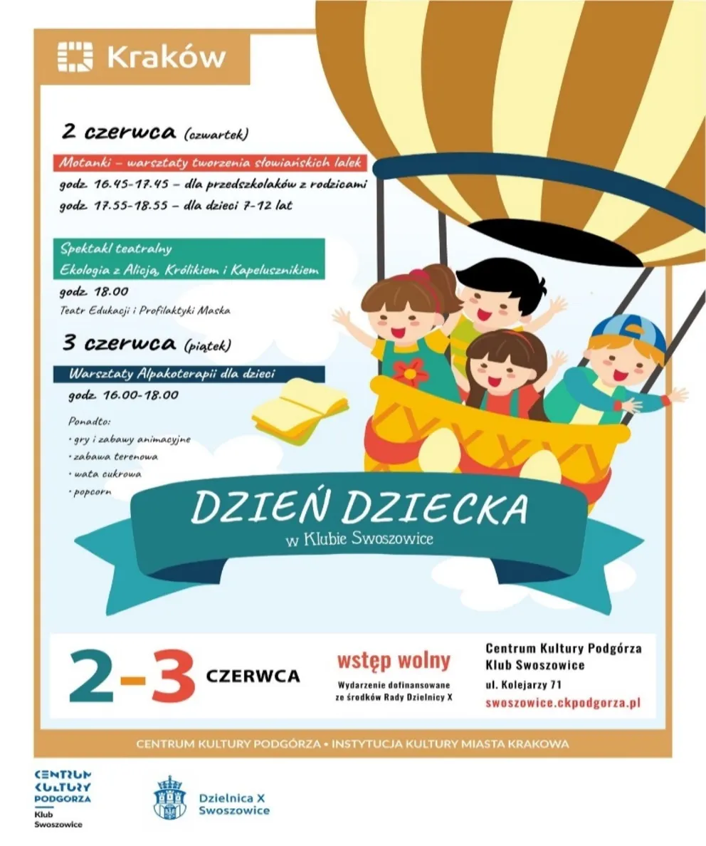 Dzień Dziecka w Klubie Swoszowice
