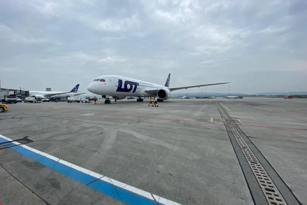  Kraków Airport  -  Newark. Inauguracja nowego połączenia z USA