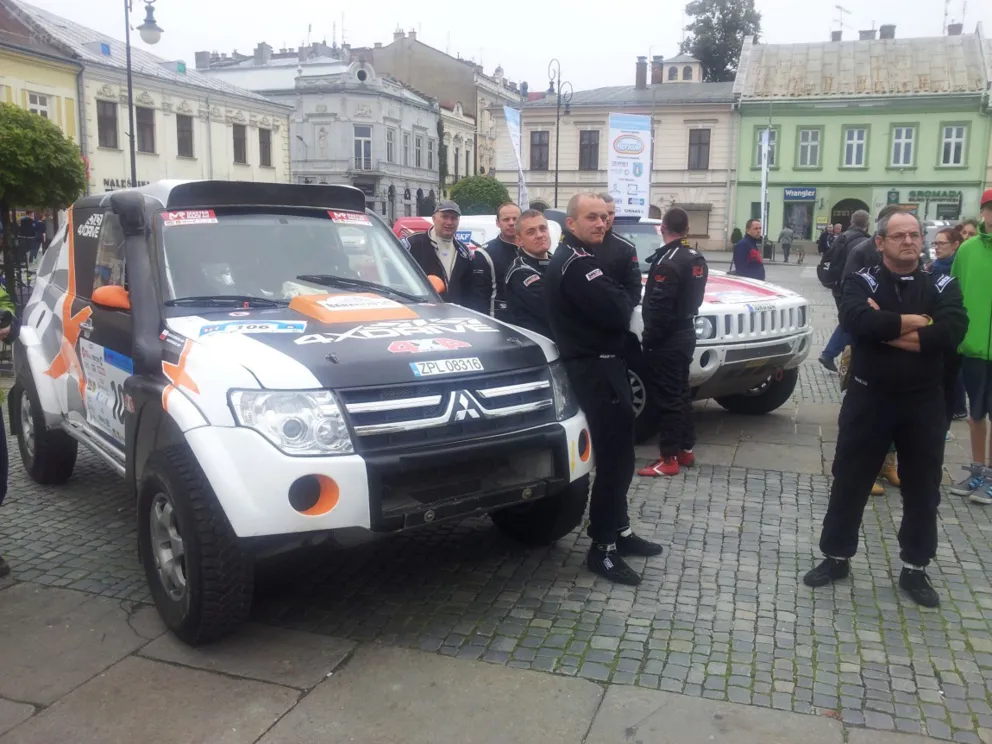 Rajd Inter Cars Master Race w Nowym Sączu.
