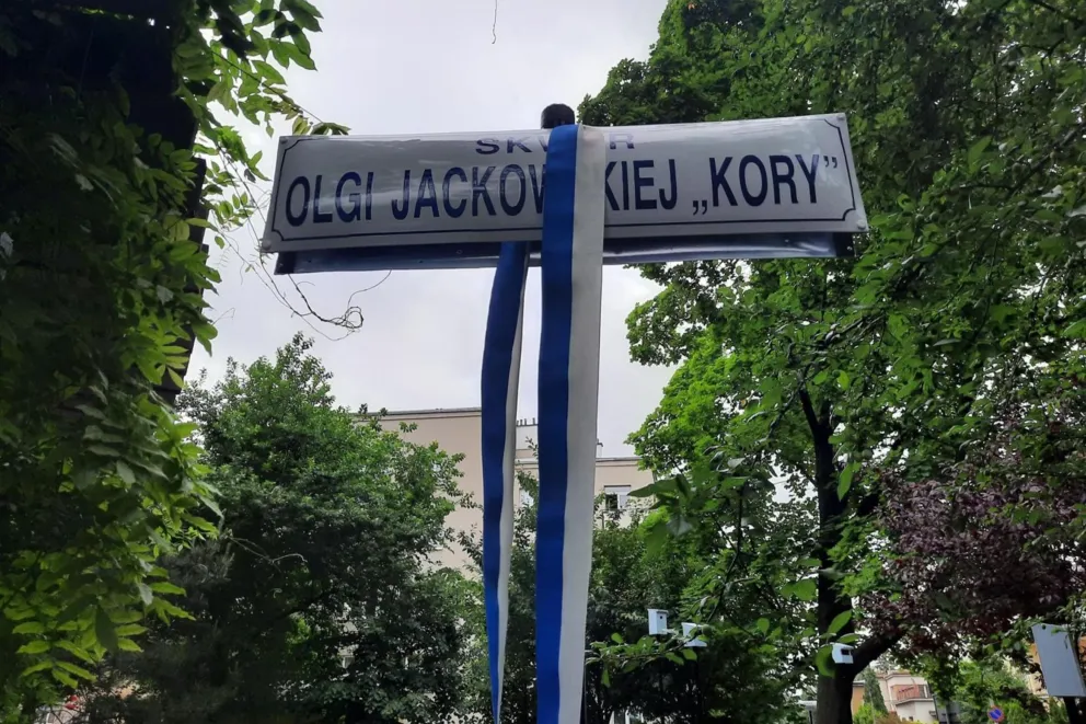 Olga Jackowska - „Kora” patronką skweru w centrum miasta