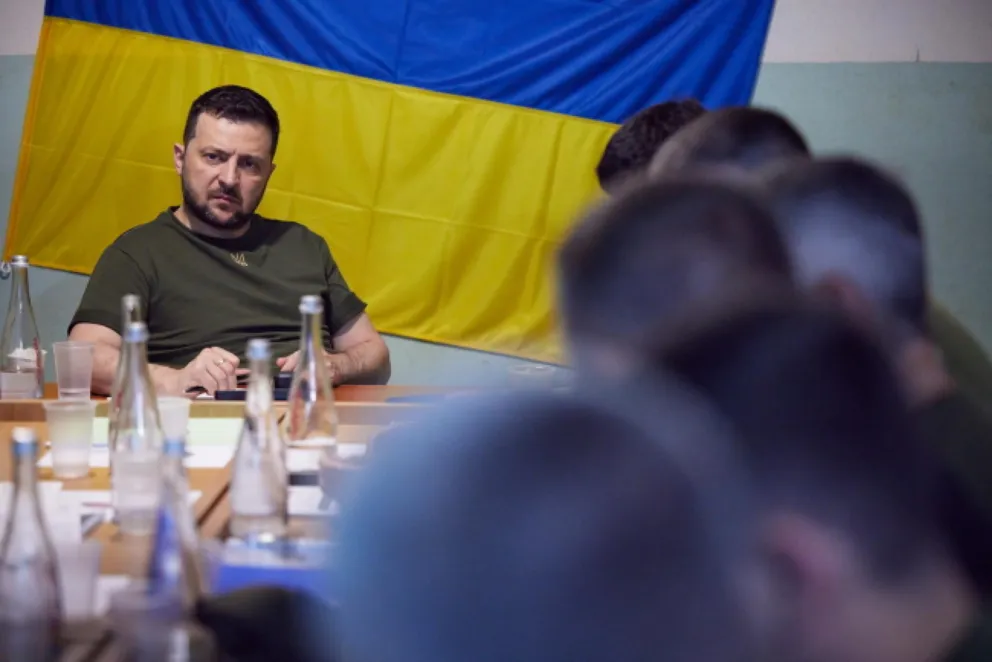 Prezydent Zełenski: Nie oddamy południa naszego kraju
