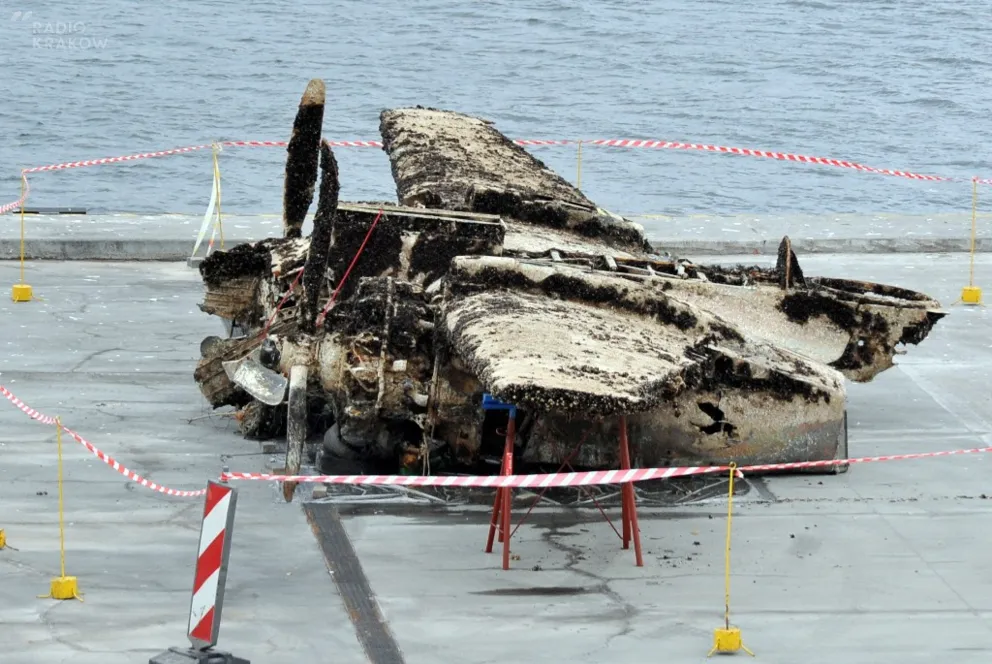 Wyłowiony z Bałtyku bombowiec Douglas A-20