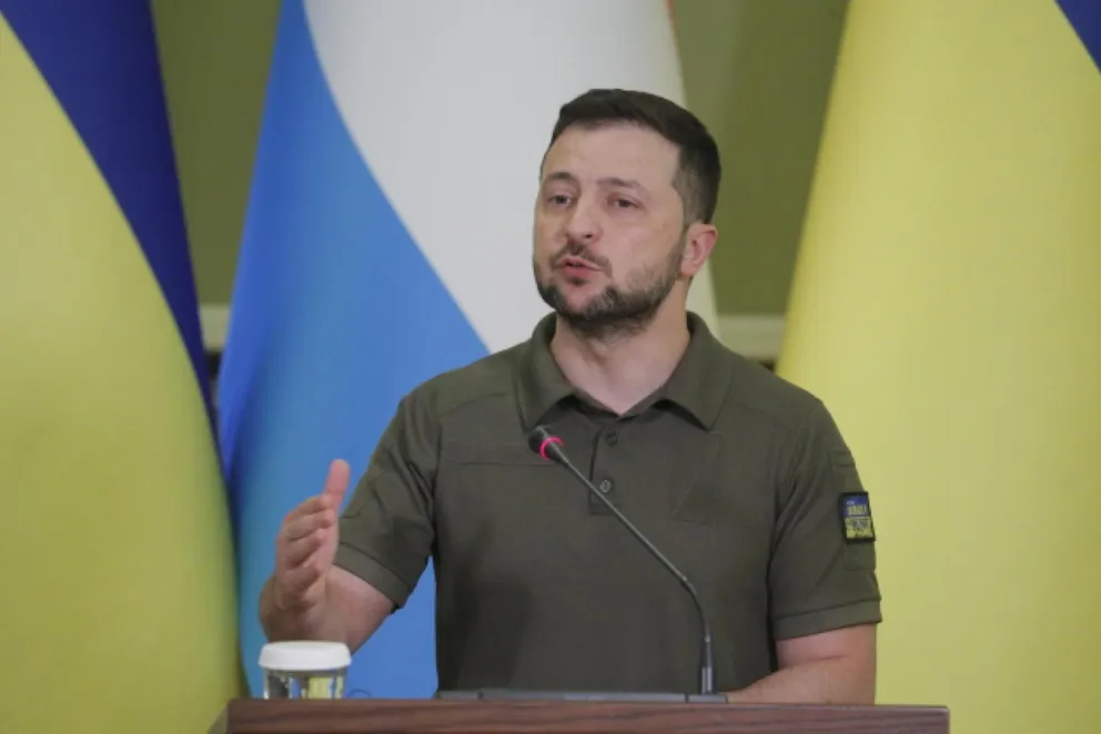 Zełenski: siódmy pakiet sankcji przeciwko Rosji potrzebny jak najszybciej