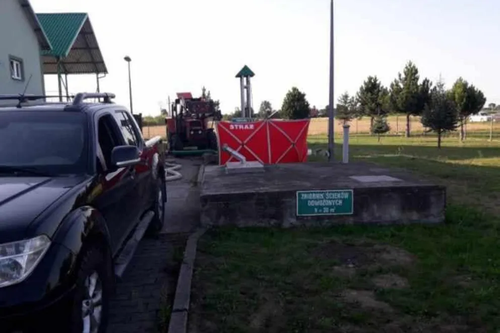 Żałoba w gminie Wietrzychowice po tragedii w oczyszczalni ścieków w Miechowicach Wielkich