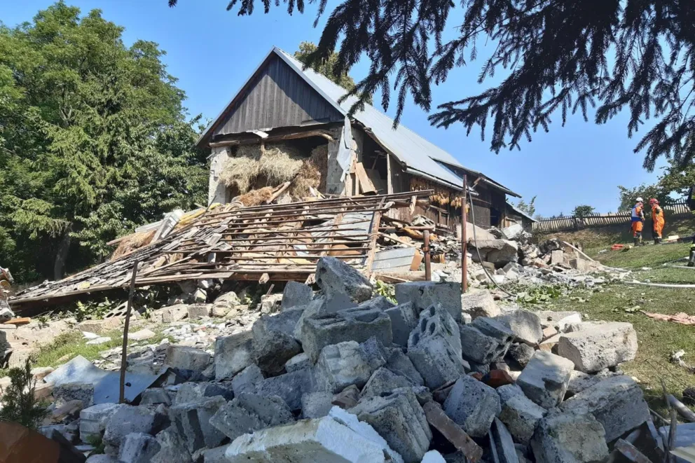 Wybuch gazu w Zalasowej. Nie żyje 90-latek