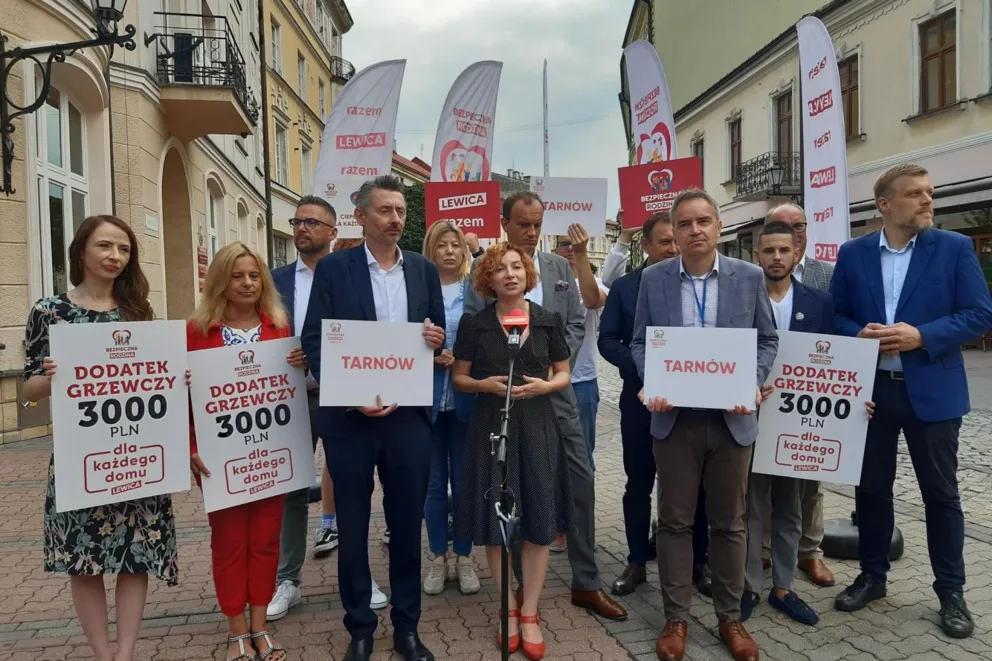 Tournée Lewicy po małopolskich miastach powiatowych