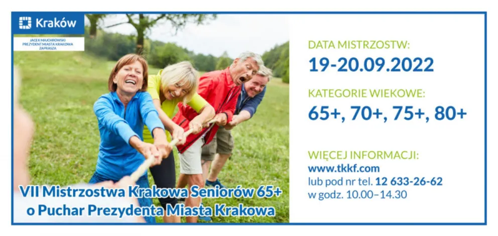 Ruszyły zapisy na Mistrzostwa Krakowa Seniorów