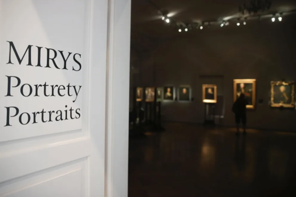 Portrety autorstwa Augustyna Mirysa w Muzeum Narodowym