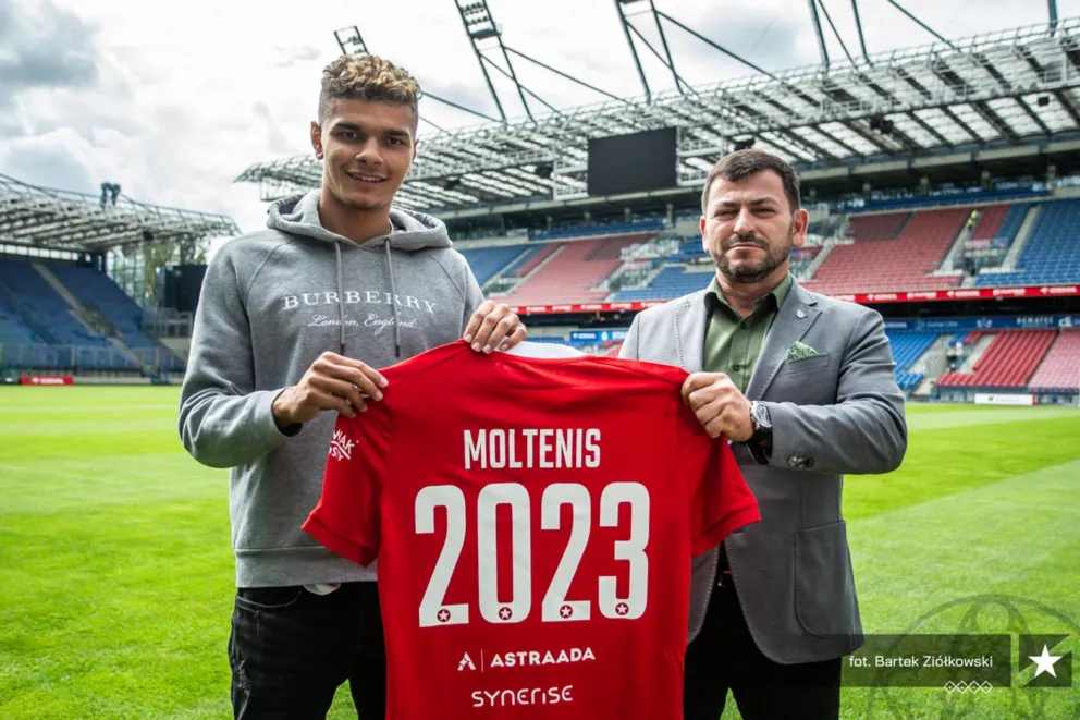 Boris Moltenis piłkarzem Wisły Kraków 